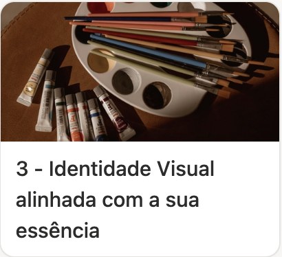 Aula 3 - Identidade Visual alinhada com a sua essência